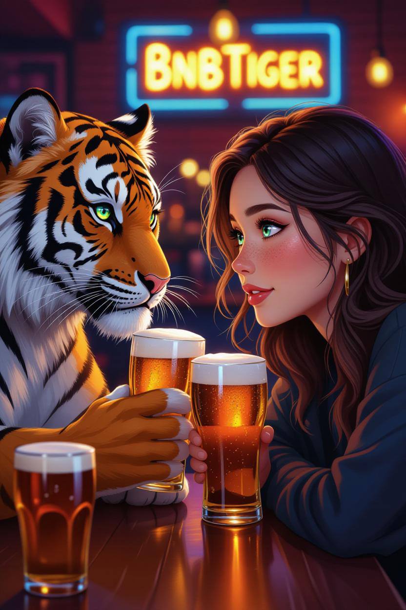 Legendary Tiger - BNBTiger Community Art